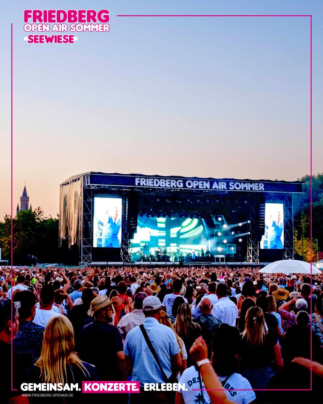 Nach einem unvergesslichen Friedberg Open Air Sommer 2025 mit Highlights wie Tream, Montez und der 90s Super Show richten wir den Blick schon nach vorn: 2026!
👉 Jetzt seid ihr gefragt:
Welche Künstler wünscht ihr euch auf die Seewiese?
Ob große Namen, Geheimtipps oder absolute Lieblingsacts – wir wollen wissen, wen ihr unbedingt live sehen wollt.
💬 Schreibt uns eure Wunsch-Acts in die Kommentare ⬇️
#friedbergopenairsommer #fridberg #hessen #openair
