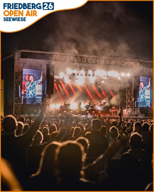 Der nächste Act für das Friedberg Open Air 2026 steht in den Startlöchern – und wir können euch jetzt schon sagen: das wird groß! 💥 

Bleibt dran, es lohnt sich!